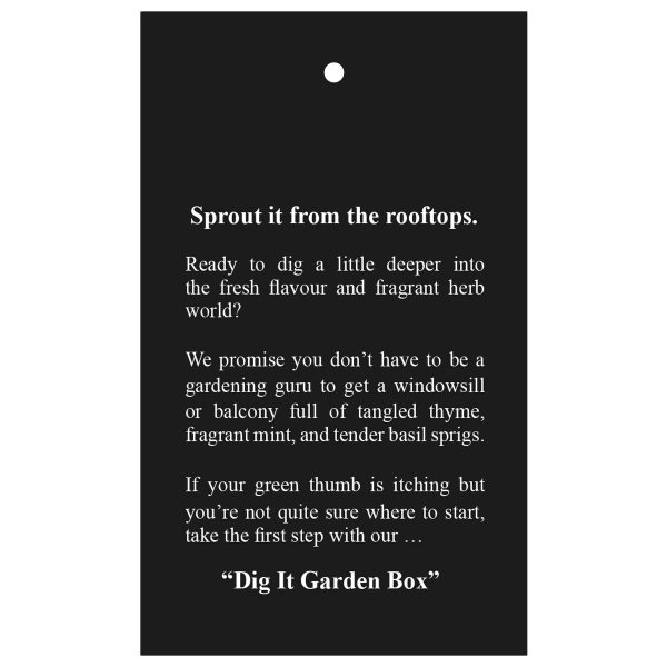 Dig It Garden Box Story Card