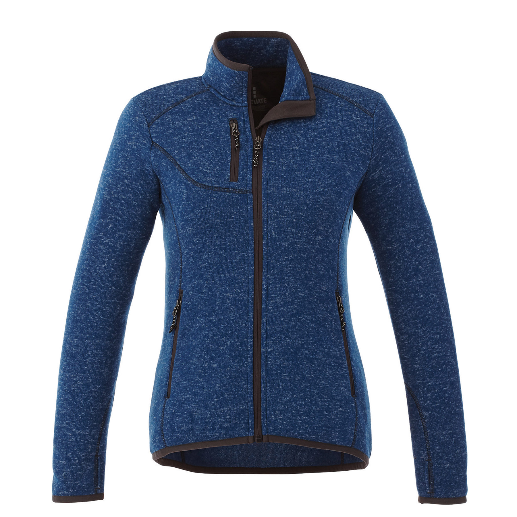 Finity Womens Knit Colorblock Jacket (MED Blue, X Large)並行輸入品　送料無料